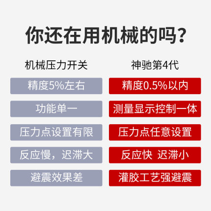 急速发货数显空压机压力开关控制器气压自动开关气泵全自动可调空