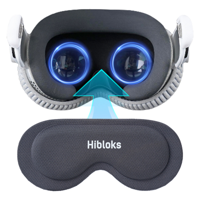 HIBLOKS适用vision pro防尘床包VR通用quest2/3配件vr眼罩pico4镜