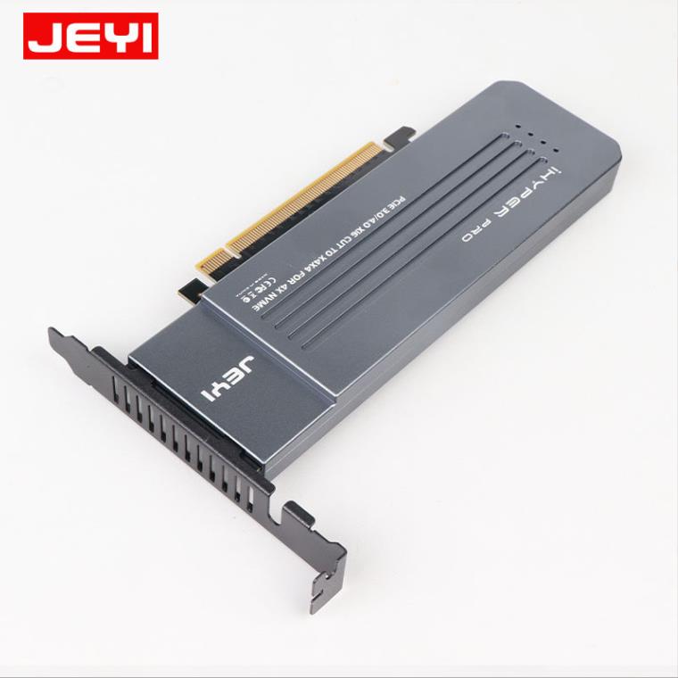 佳翼NVME 4盘NVME阵列卡PCIE信号拆分阵列卡VROC RAID卡M2X16-pro