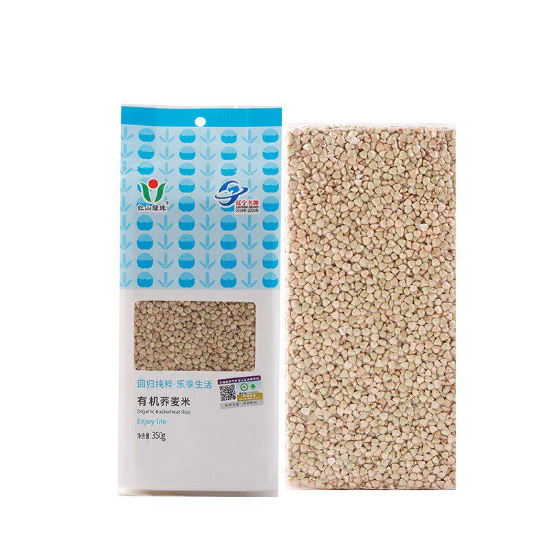 【新店大促】有机荞麦米350g 东北五谷杂粮粗粮煮粥辅食八宝粥米
