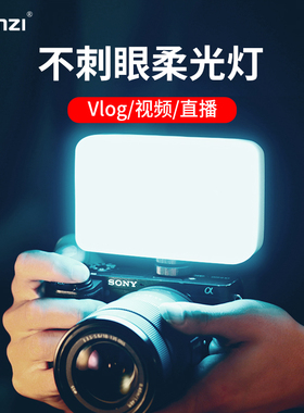 Ulanzi优篮子 VL120迷你补光灯小型led摄影灯手机vlog视频多功能拍照打光直播自拍手持便携相机微单反柔光灯