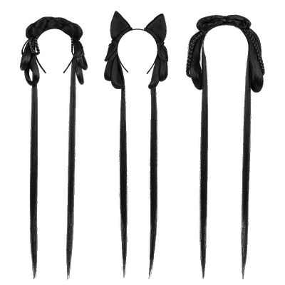 古风造型懒人百搭软发髻假发