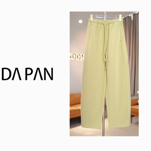 认准正版【加绒加厚小个子款】高腰窄版进口棉弯刀休闲裤95421694