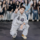 外套长裤 龙系列 限量潮流刺绣亮片龙纹嘻哈套装 YKYB 龙魂觉醒