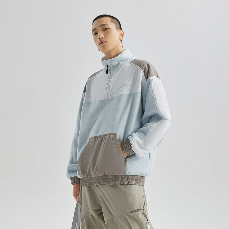 加厚宽松摇粒绒街头卫衣