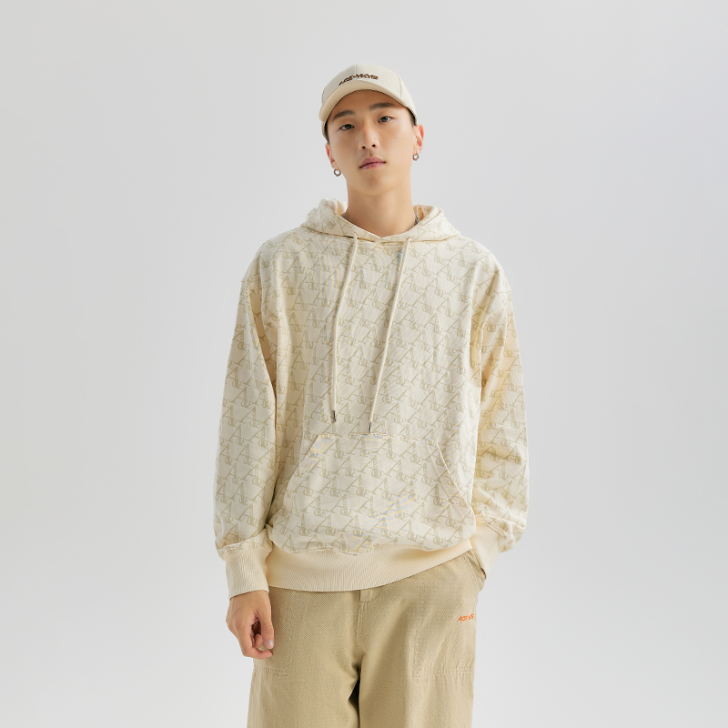 常规宽松街头连帽卫衣