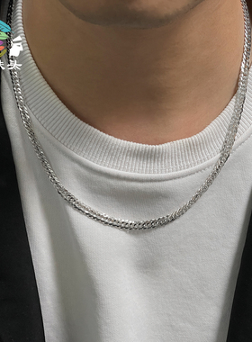 大铁头的店纯银925古巴项链