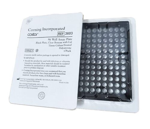 Corning康宁孔板黑色透明平底
