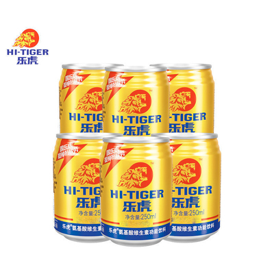 达利园乐虎维生素功能饮料250ml*6罐提神抗疲劳运动饮料量板装