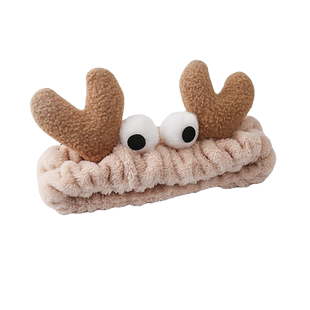 束发带男洗脸敷面膜专用头箍化妆头套头巾秋冬发箍绑发捆发卡头饰