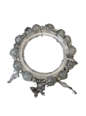 如梦令烟雨江南水墨风蝴蝶手链潮