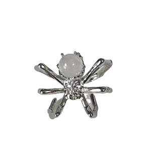 暗黑系蜘蛛开口食指可调节戒指万圣节夸张设计感戒子手饰配饰装饰