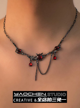 暗黑不规则项链男女小众高级感