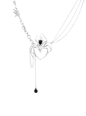 无聊了戴只结网的利爪蜘蛛！项链