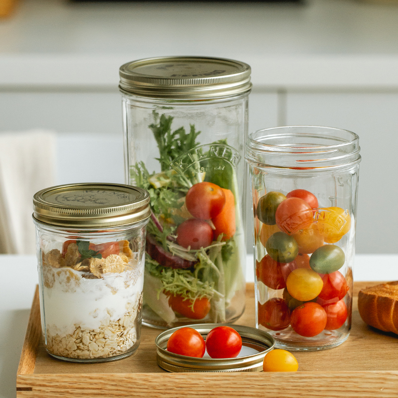 无铅玻璃梅森杯英国kilner密封罐