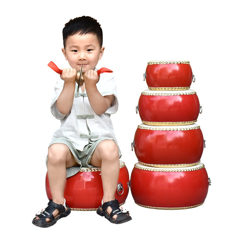 演出5-10寸摆摊幼儿园早教牛皮鼓