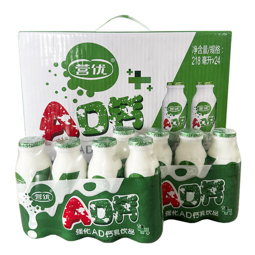 营优AD钙乳饮品学生营养早餐奶