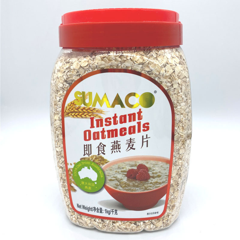 进口免煮营养罐装燕麦片