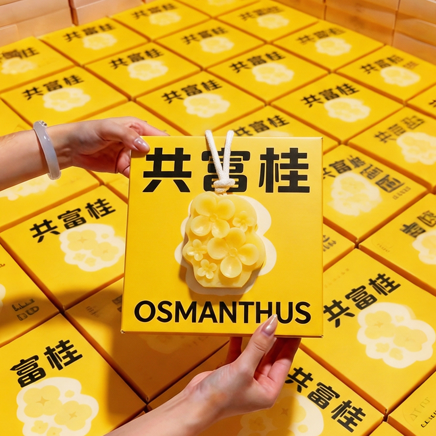 【桂气满满】桂花香薰香挂中秋小礼品中秋节伴手礼装饰石膏挂件