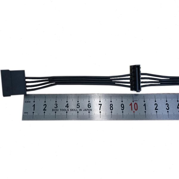 大4pin转SATA供电线 IDE转SATA电源线 一分五  SATA电源头扩展线