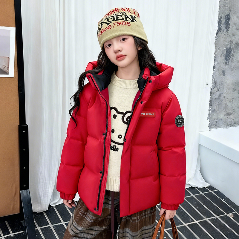 鸭鸭羽绒儿童服冬季2025新款