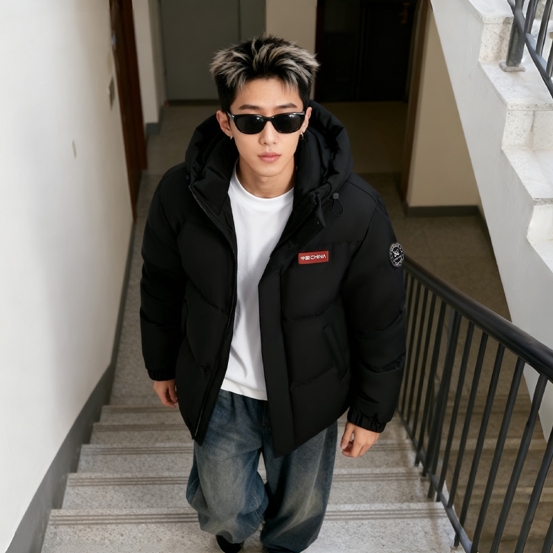 yaya鸭鸭羽绒服男款短款2025新款