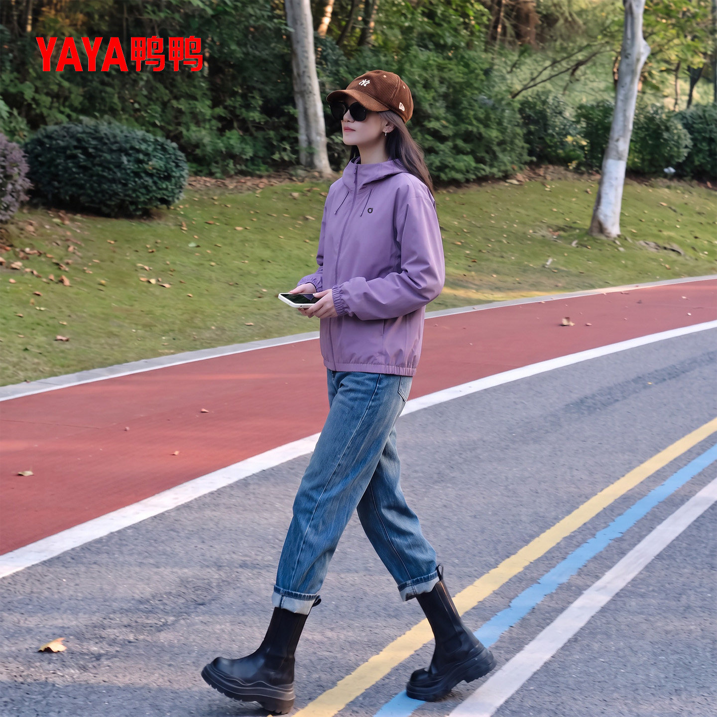 鸭鸭羽绒服轻薄款女2026新款秋冬图片