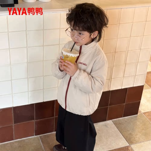 鸭鸭羽绒服男童2026新款秋冬童装