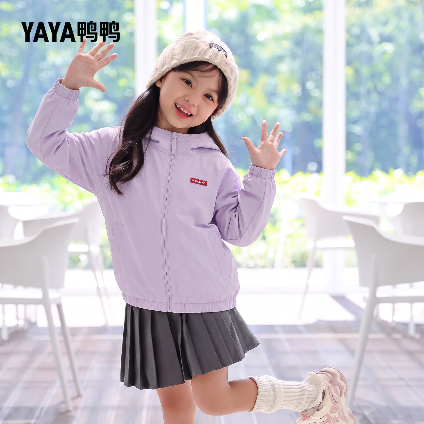 鸭鸭儿童羽绒服2026新款超好看的轻薄款羽绒衣好看不臃肿外套秋冬