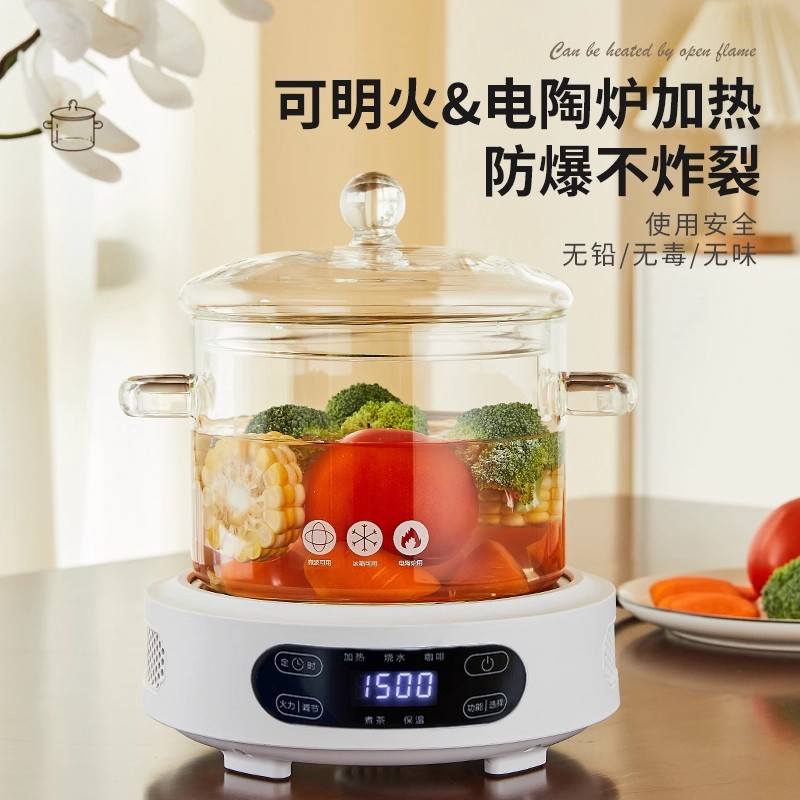 加厚高硼硅耐热玻璃锅电陶炉专用