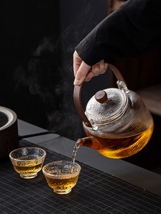 电陶炉煮茶器家用茶具玻璃煮茶壶烧水壶全自动小型套装蒸汽煮茶炉