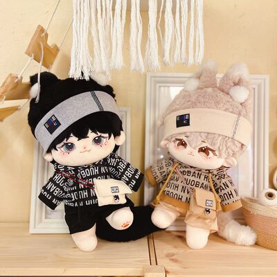 40cm娃衣套装 现货 12种款式原创无属性棉花娃娃玩偶公仔衣服包邮