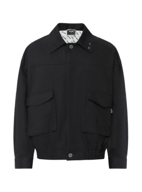 王嘉尔同款夹克TEAMWANG秋冬洗水短款外套大口袋金属设计百搭潮牌