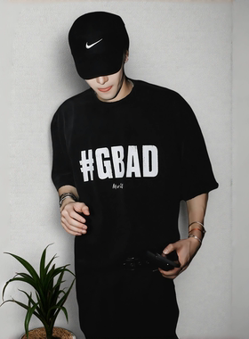 王嘉尔同款TEAMWANG印花纯棉短袖上衣Jackson生日巡演限定T恤