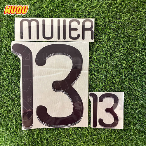 世界杯系列 MULLER#13 13号2010德国主客场DIY 無趣球衣号码
