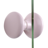 鹅卵石玻璃门拉手推拉浴室大门把手推拉门移门大拉手扶手明装 单孔