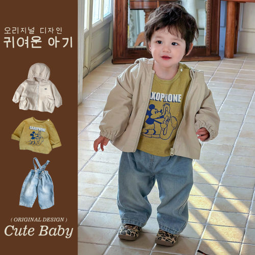 全棉A类春季婴幼儿外出服