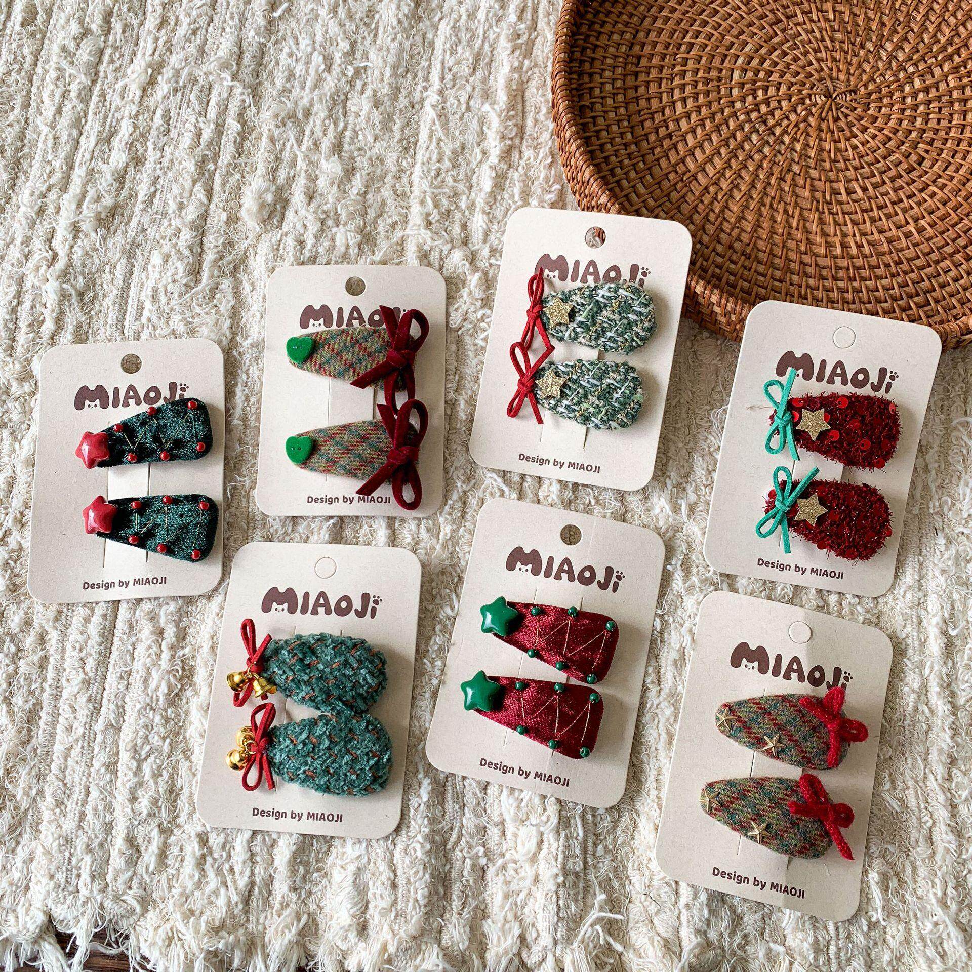 全棉A类蔗梨童装女童圣诞