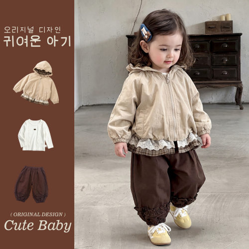 全棉A类韩版女童秋季衣服