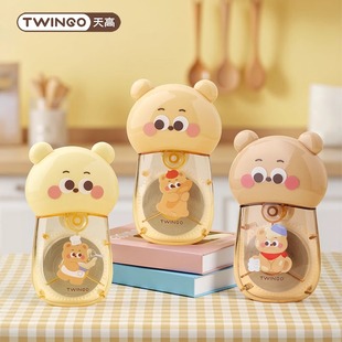 天高小熊修正带可爱创意高颜值小学生专用大容量涂改带顺滑不断带