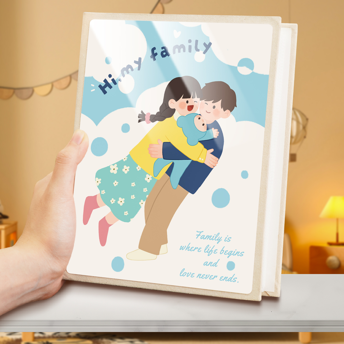 卡通小相册本照片收藏册