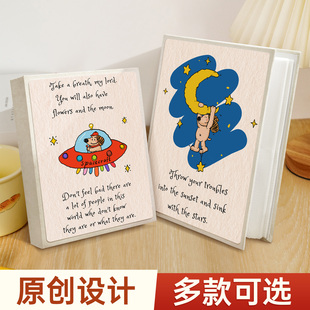 大容量家庭相册本纪念册6寸拍立得相簿三寸3照片明信片收纳册5寸4