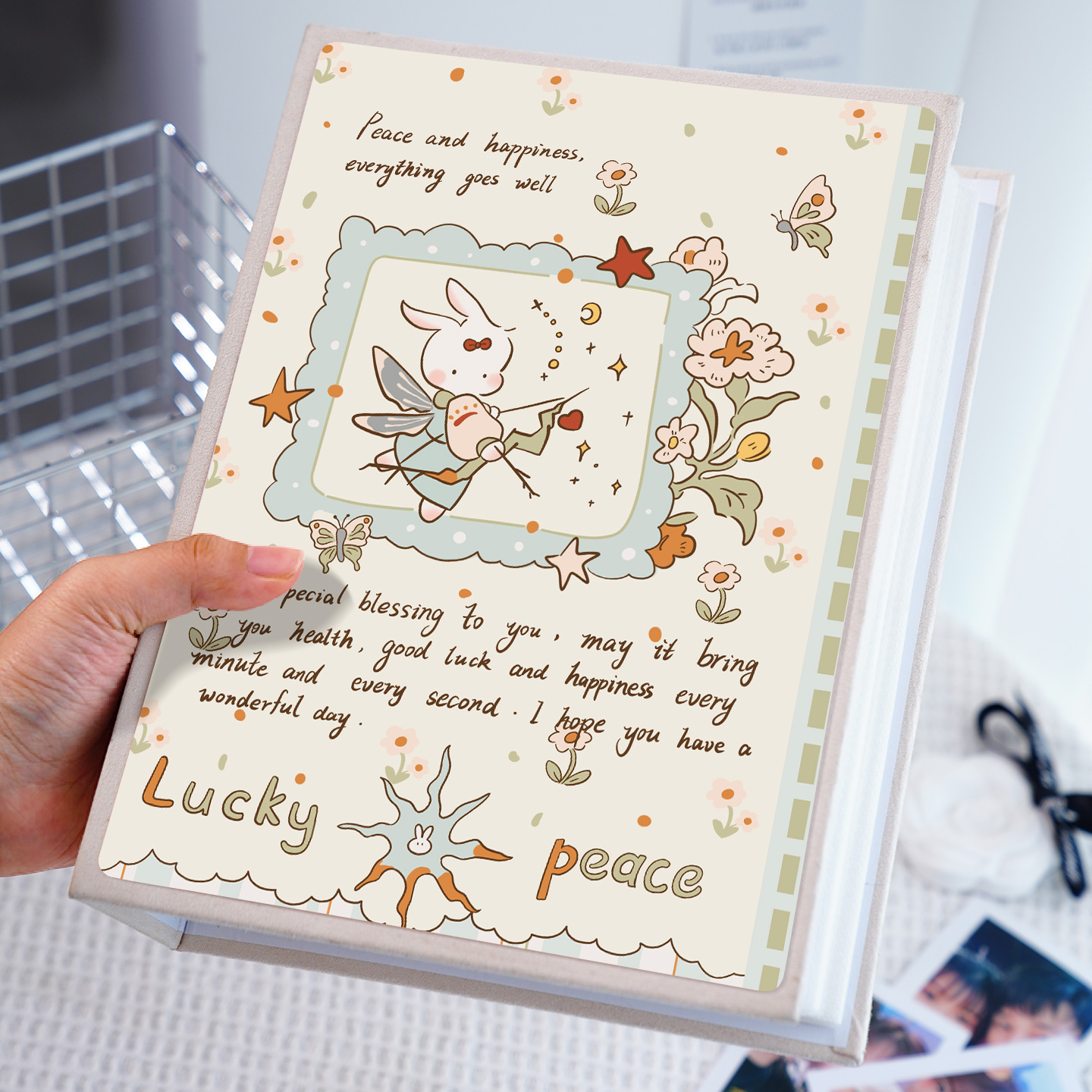 可爱卡通相册本宝宝插页5寸6寸