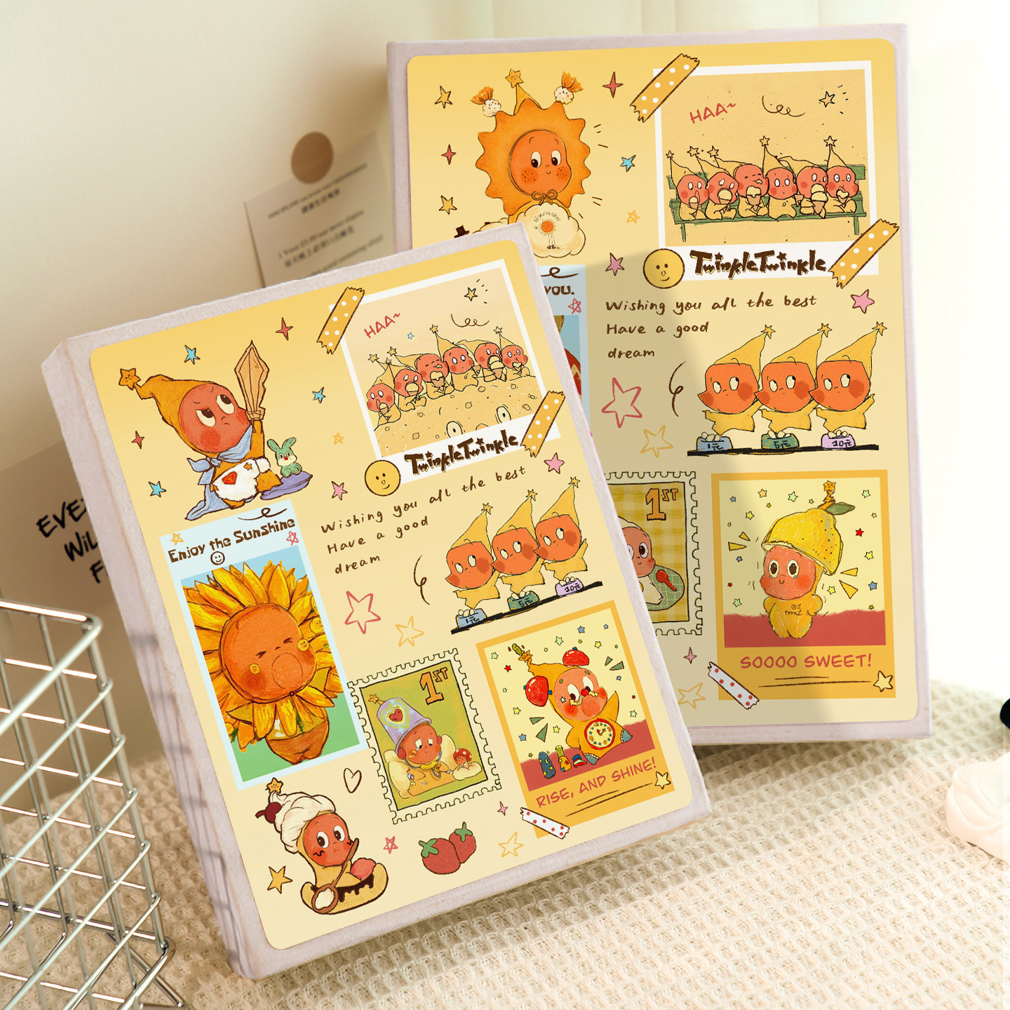 卡通插页式相册5寸6寸拍立得