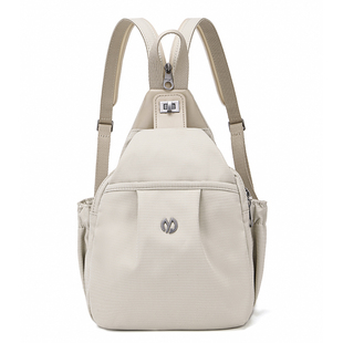 EVB169胸包女新款潮大容量双肩包运动时尚多功能出差旅游单肩斜跨