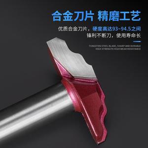 沪豪薄型门板刀雕刻刀 修边机刀头 橱柜移门刀 木工花边镂铣刀具