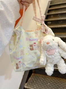 包包挂件高级感毛绒玩偶公仔小饰品女生可爱配饰品书包挂饰精致