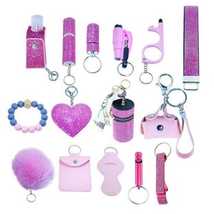 防卫套装 防身镶钻创意钥匙扣女性防身 十五件创意厂家直销便携式