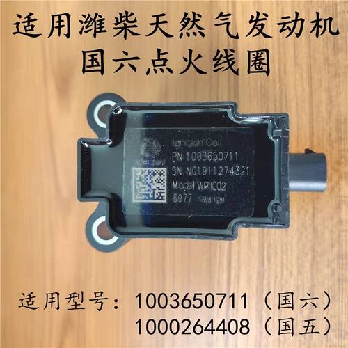 天然气LNG点火线圈潍柴锡柴重汽玉柴国五国六原厂配套LNG高压包