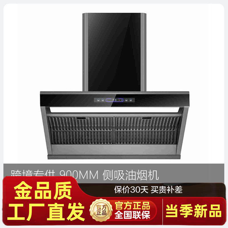 跨境大吸力家用油烟机220V/110V欧式侧吸英欧美规外贸出口